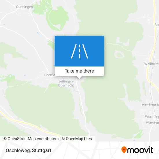Карта Öschleweg
