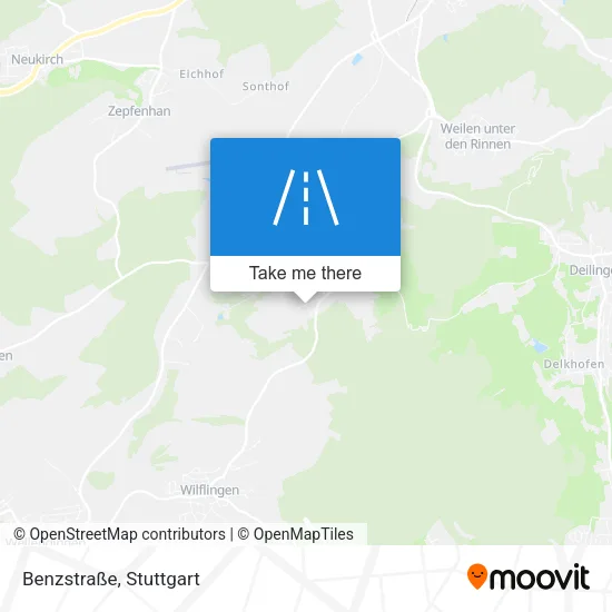 Карта Benzstraße