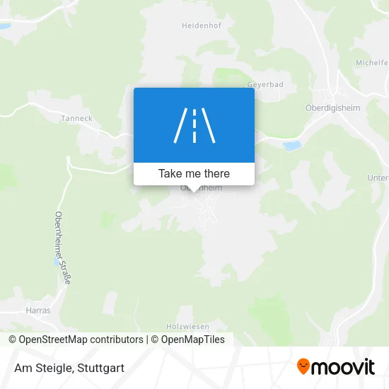 Карта Am Steigle