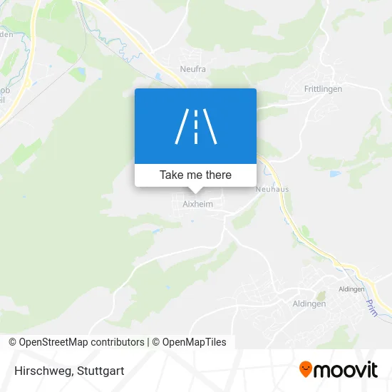 Карта Hirschweg