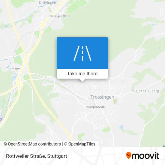 Rottweiler Straße map