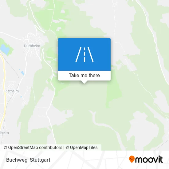 Buchweg map