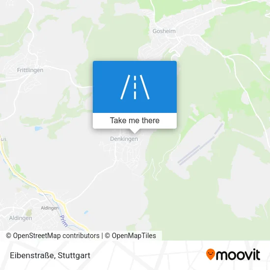 Карта Eibenstraße