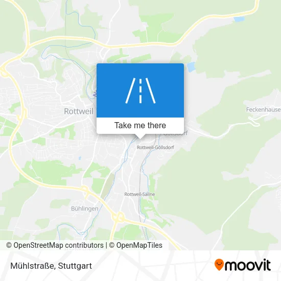 Карта Mühlstraße