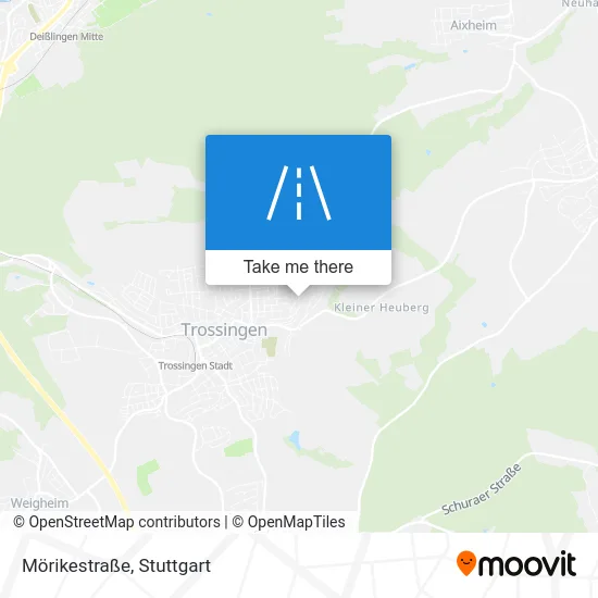 Карта Mörikestraße