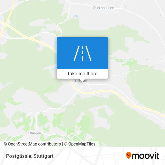 Карта Postgässle