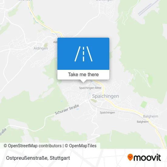 Карта Ostpreußenstraße