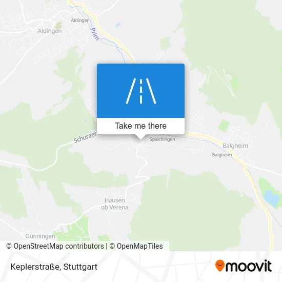 Карта Keplerstraße