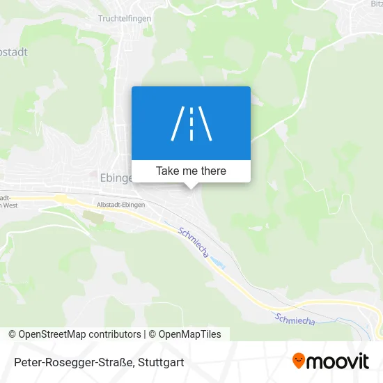 Карта Peter-Rosegger-Straße