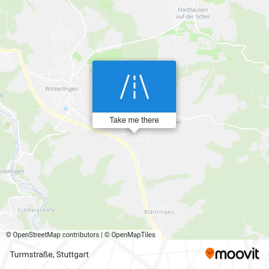 Карта Turmstraße