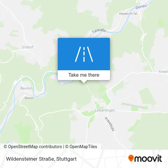 Карта Wildensteiner Straße