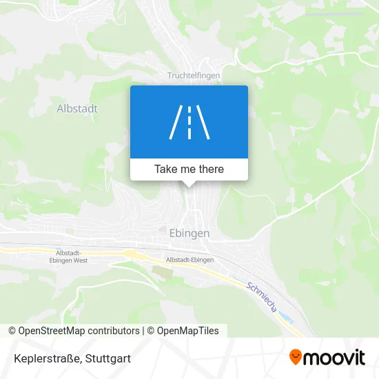 Карта Keplerstraße