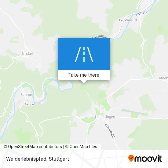 Карта Walderlebnispfad