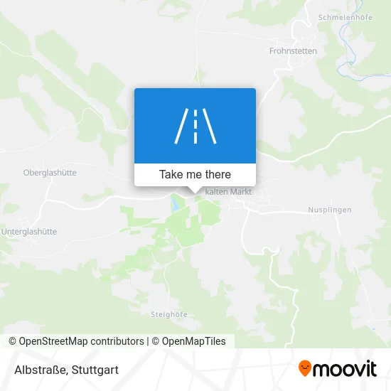 Карта Albstraße