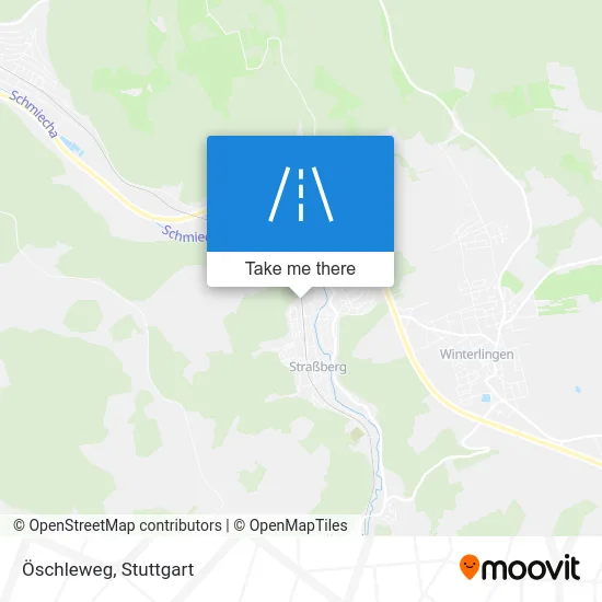 Карта Öschleweg