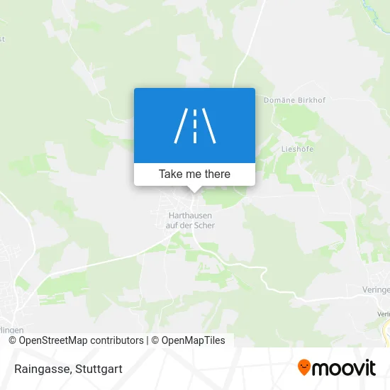 Карта Raingasse