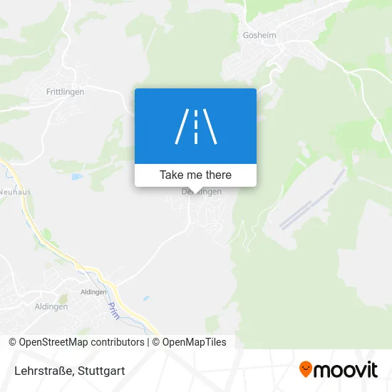 Карта Lehrstraße