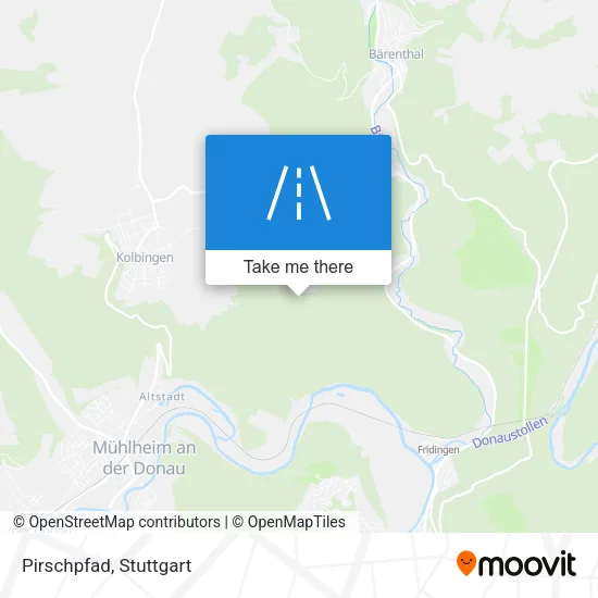 Карта Pirschpfad