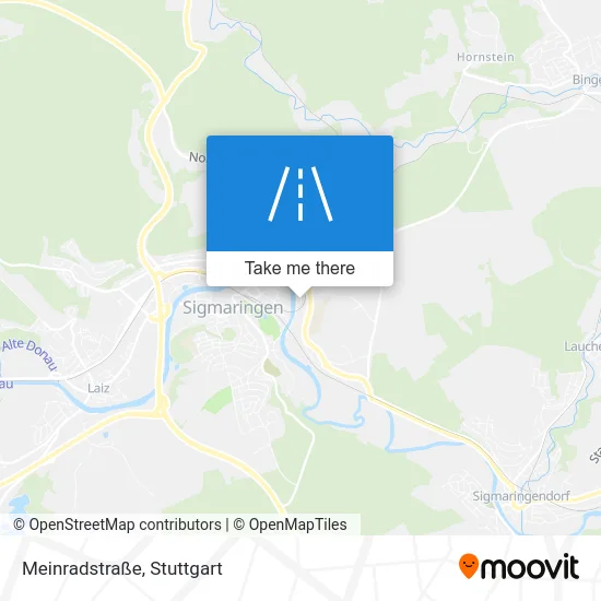 Карта Meinradstraße