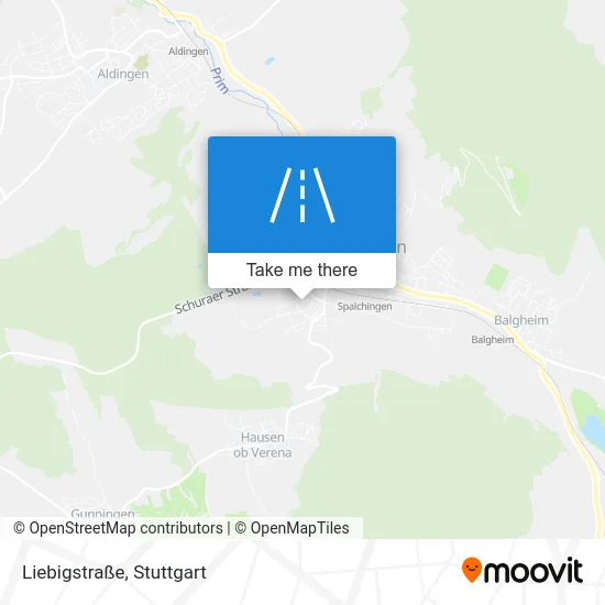 Карта Liebigstraße