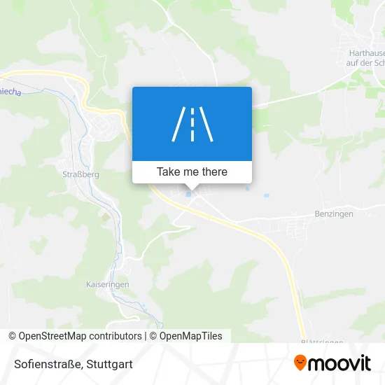 Карта Sofienstraße
