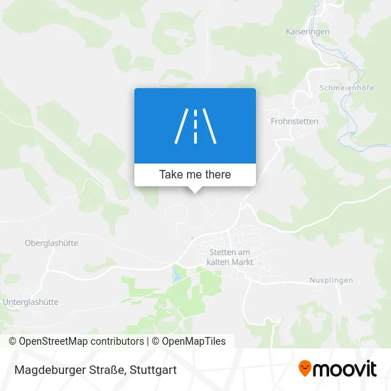 Карта Magdeburger Straße