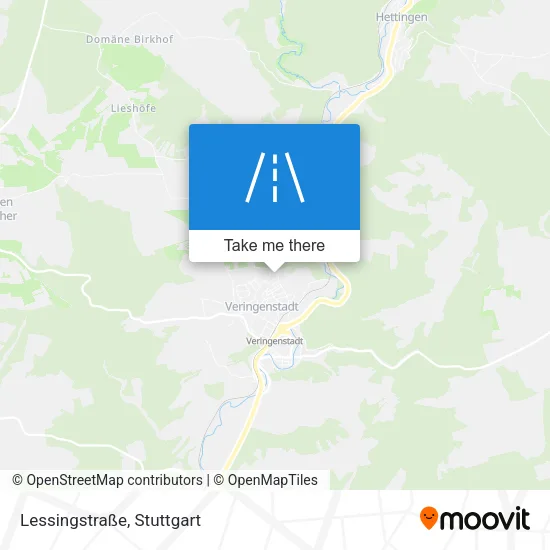 Карта Lessingstraße
