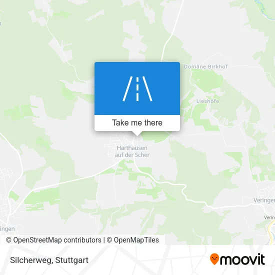 Карта Silcherweg