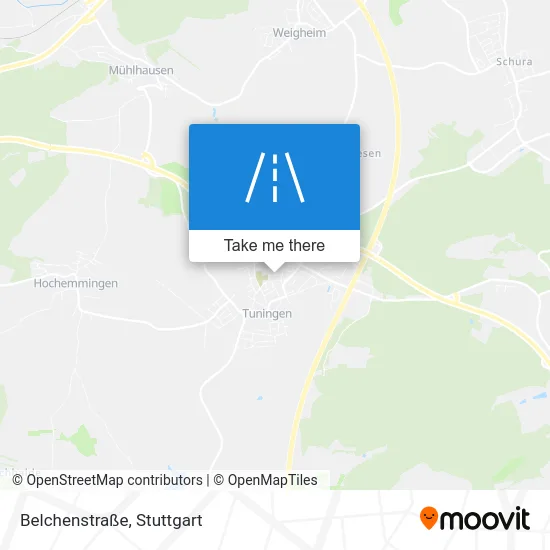 Карта Belchenstraße