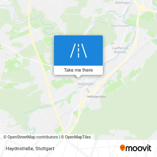 Карта Haydnstraße