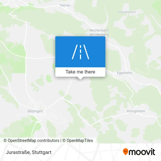 Карта Jurastraße