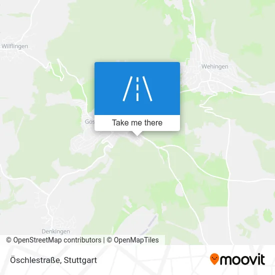 Карта Öschlestraße