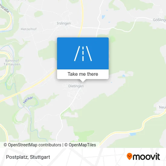 Карта Postplatz