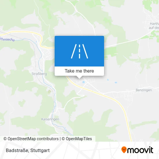 Карта Badstraße
