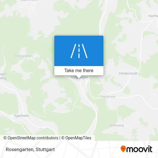 Карта Rosengarten