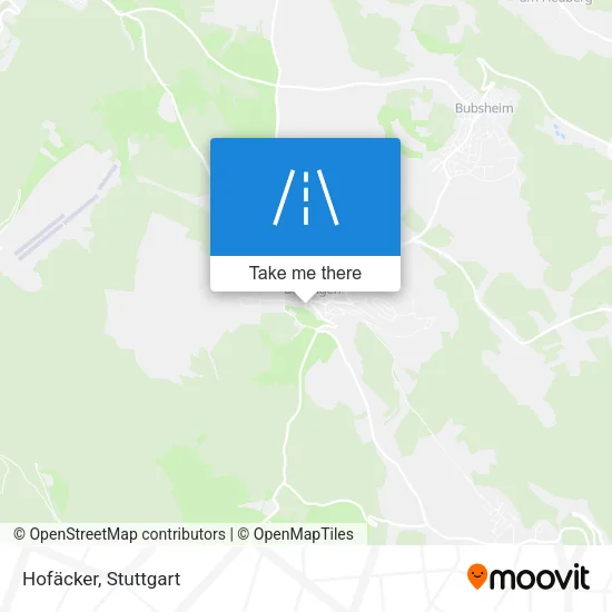 Карта Hofäcker