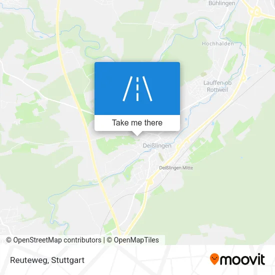 Карта Reuteweg