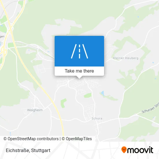 Карта Eichstraße
