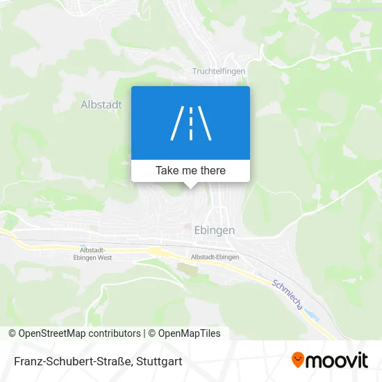 Карта Franz-Schubert-Straße