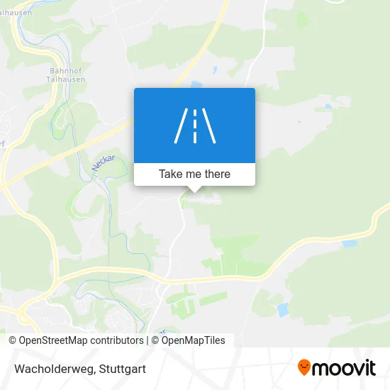 Карта Wacholderweg