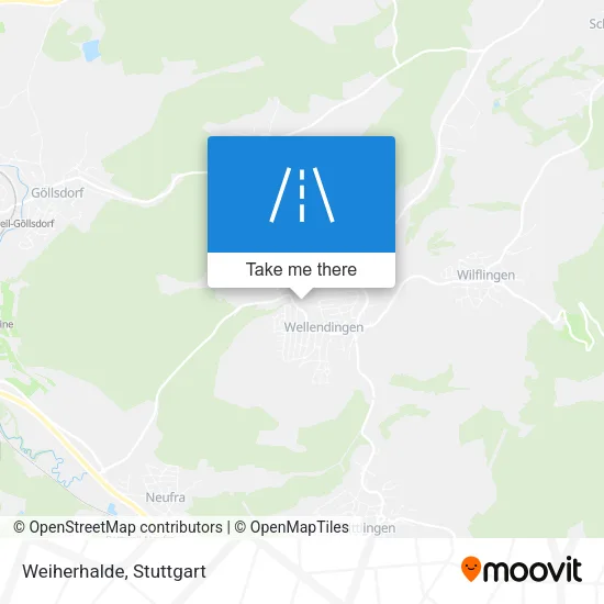 Карта Weiherhalde