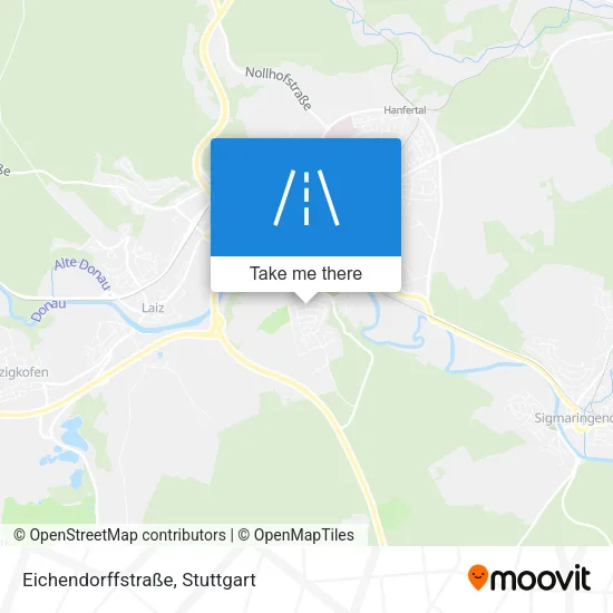 Карта Eichendorffstraße