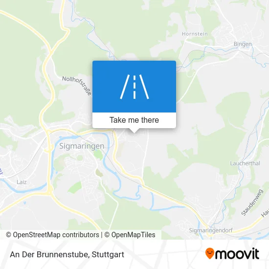 Карта An Der Brunnenstube