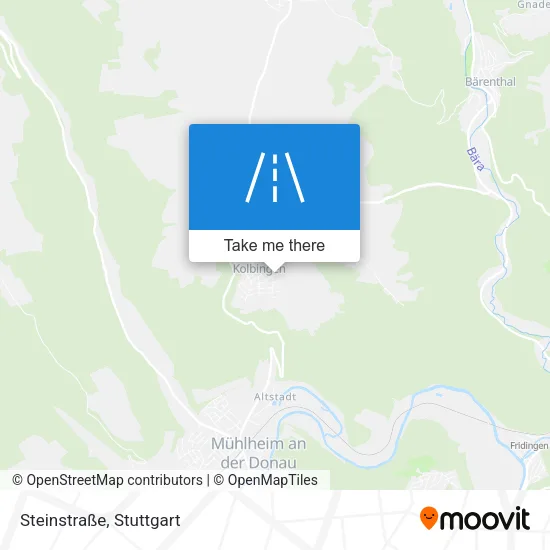 Карта Steinstraße