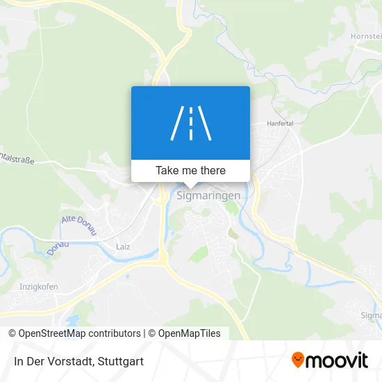In Der Vorstadt map