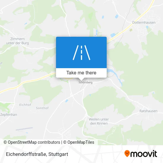 Карта Eichendorffstraße