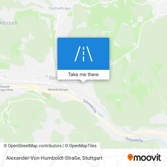 Карта Alexander-Von-Humboldt-Straße