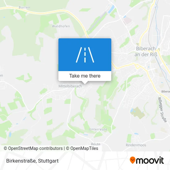 Карта Birkenstraße