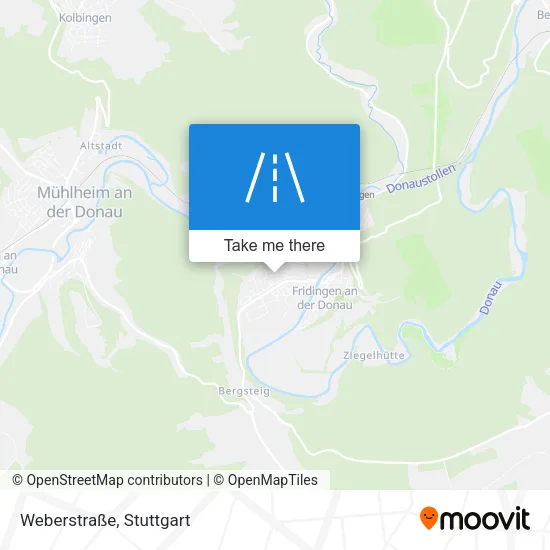 Карта Weberstraße