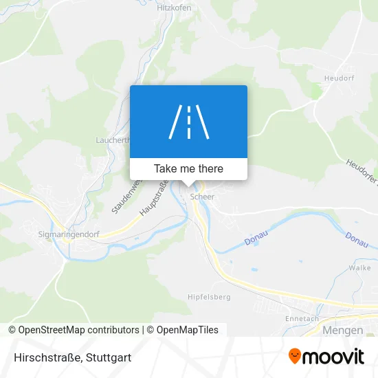 Карта Hirschstraße